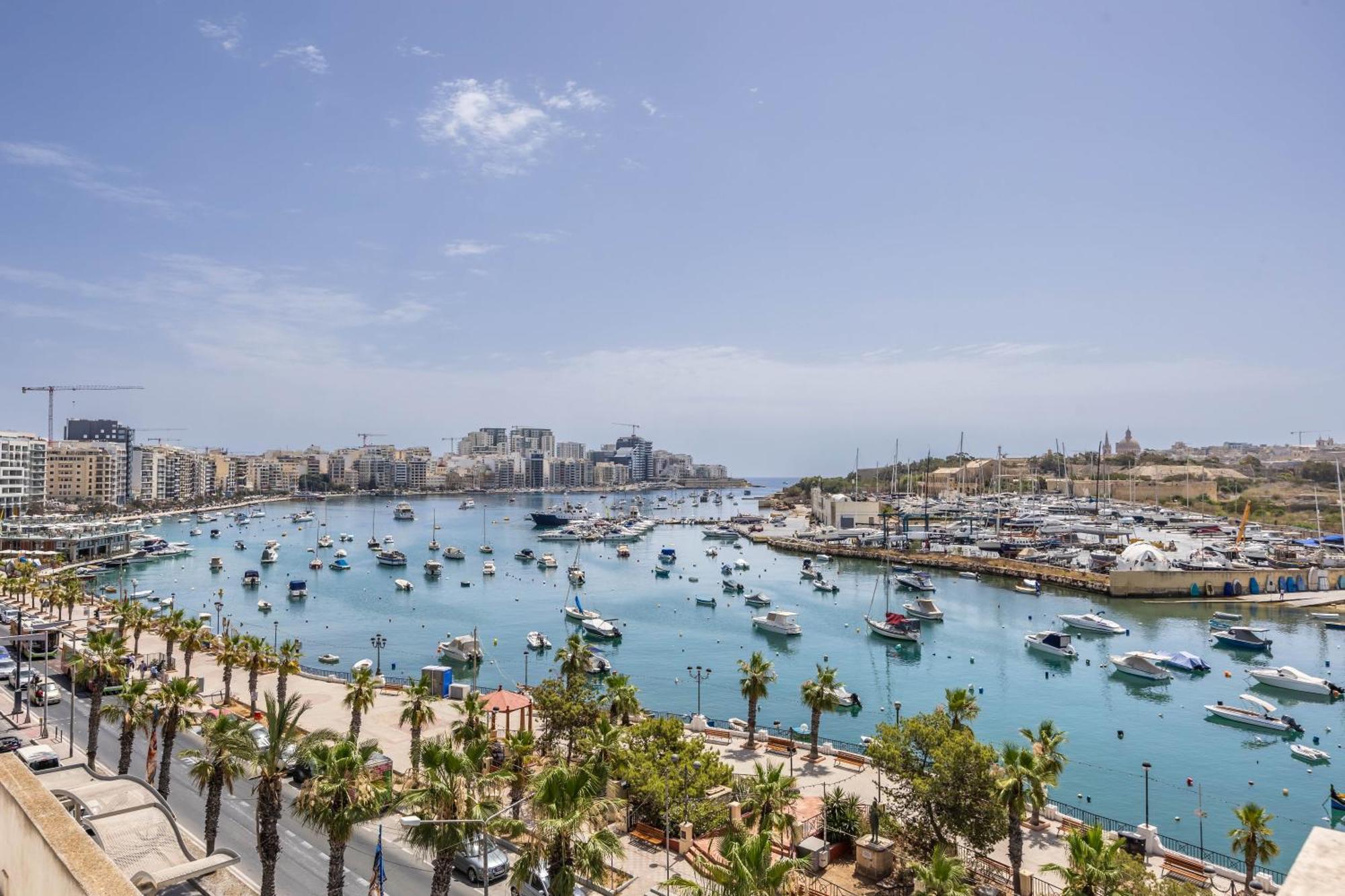 New Duplex Penthouse W Breathtaking Views By Sf Homes Gzira Eksteriør billede