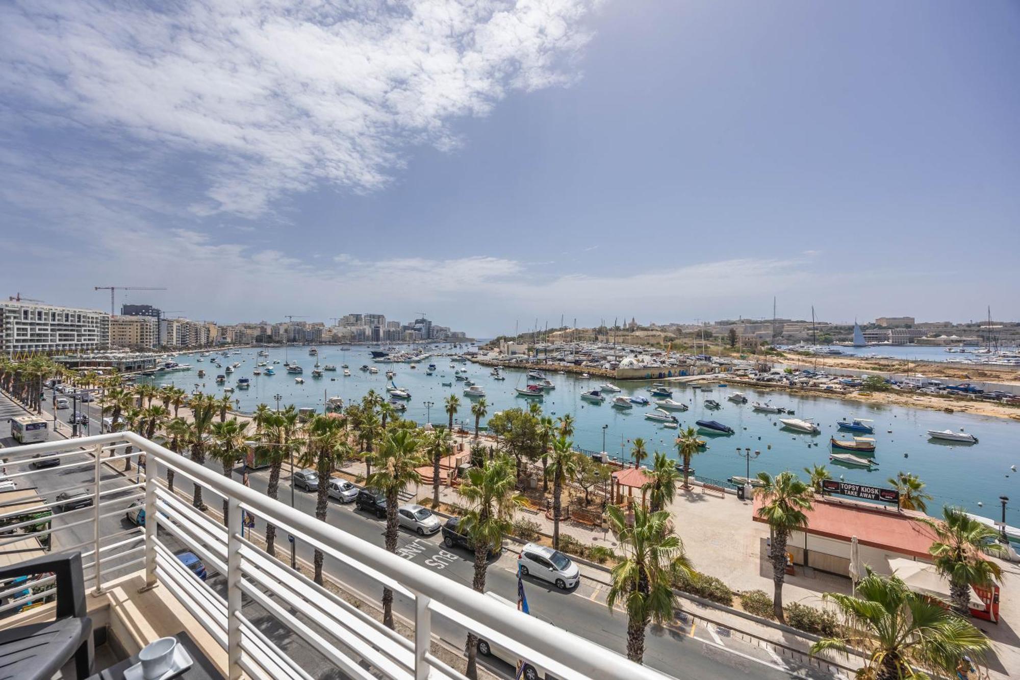 New Duplex Penthouse W Breathtaking Views By Sf Homes Gzira Eksteriør billede